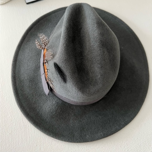 Betmar gray wool felt hat - Picture 4 of 9